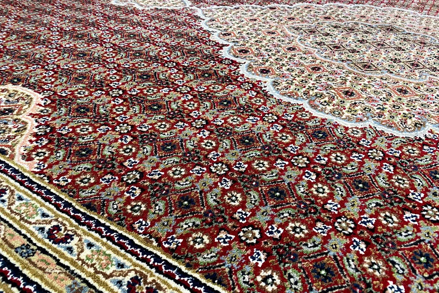 Indo Täbriz Teppich - (278x184cm) - German Carpet Shop