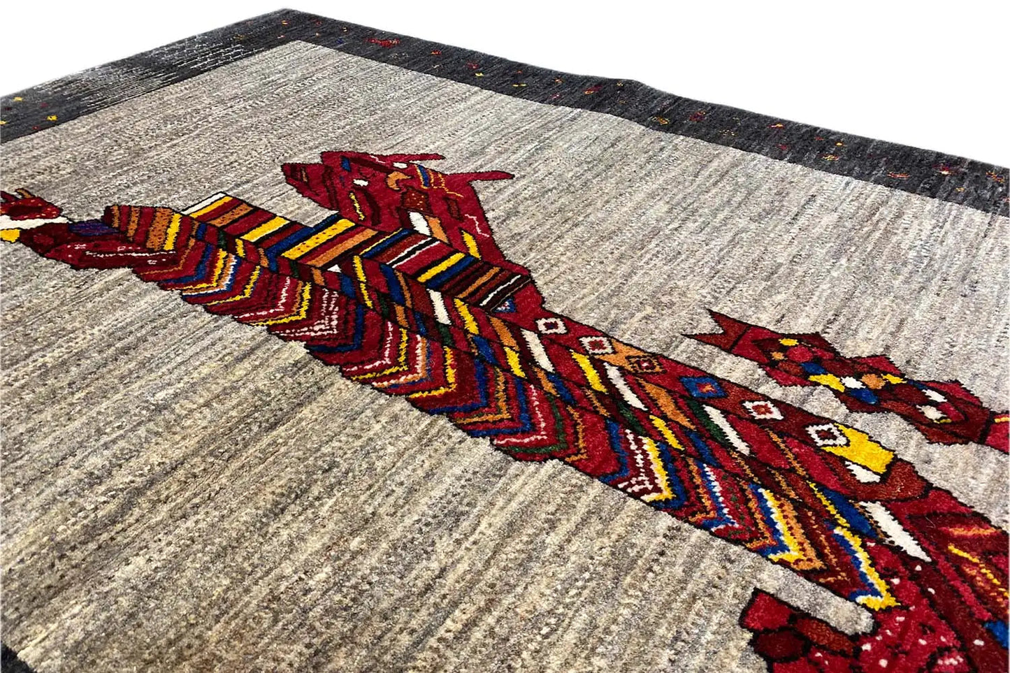 Löwen Gabbeh (160x111 cm) - German Carpet Shop