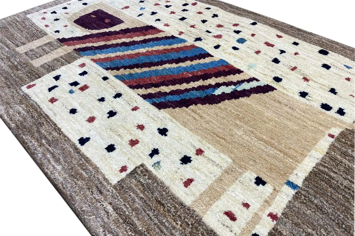 Löwen Gabbeh (121x83 cm) - German Carpet Shop