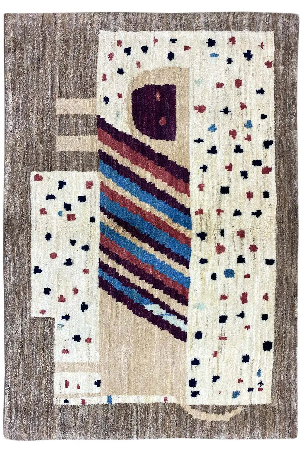 Löwen Gabbeh (121x83 cm) - German Carpet Shop