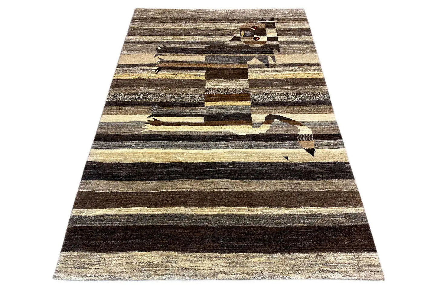 Löwen Gabbeh (174x120 cm) - German Carpet Shop