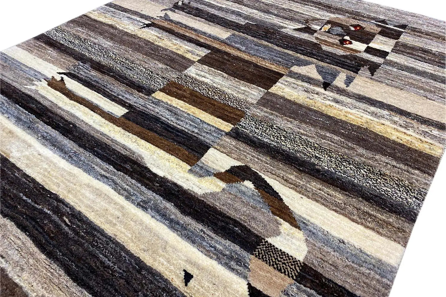 Löwen Gabbeh (174x120 cm) - German Carpet Shop