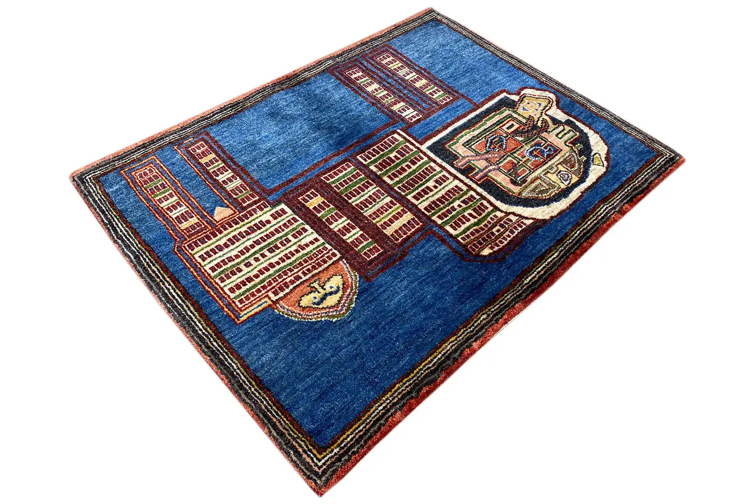 Löwen Gabbeh (123x86 cm) - German Carpet Shop