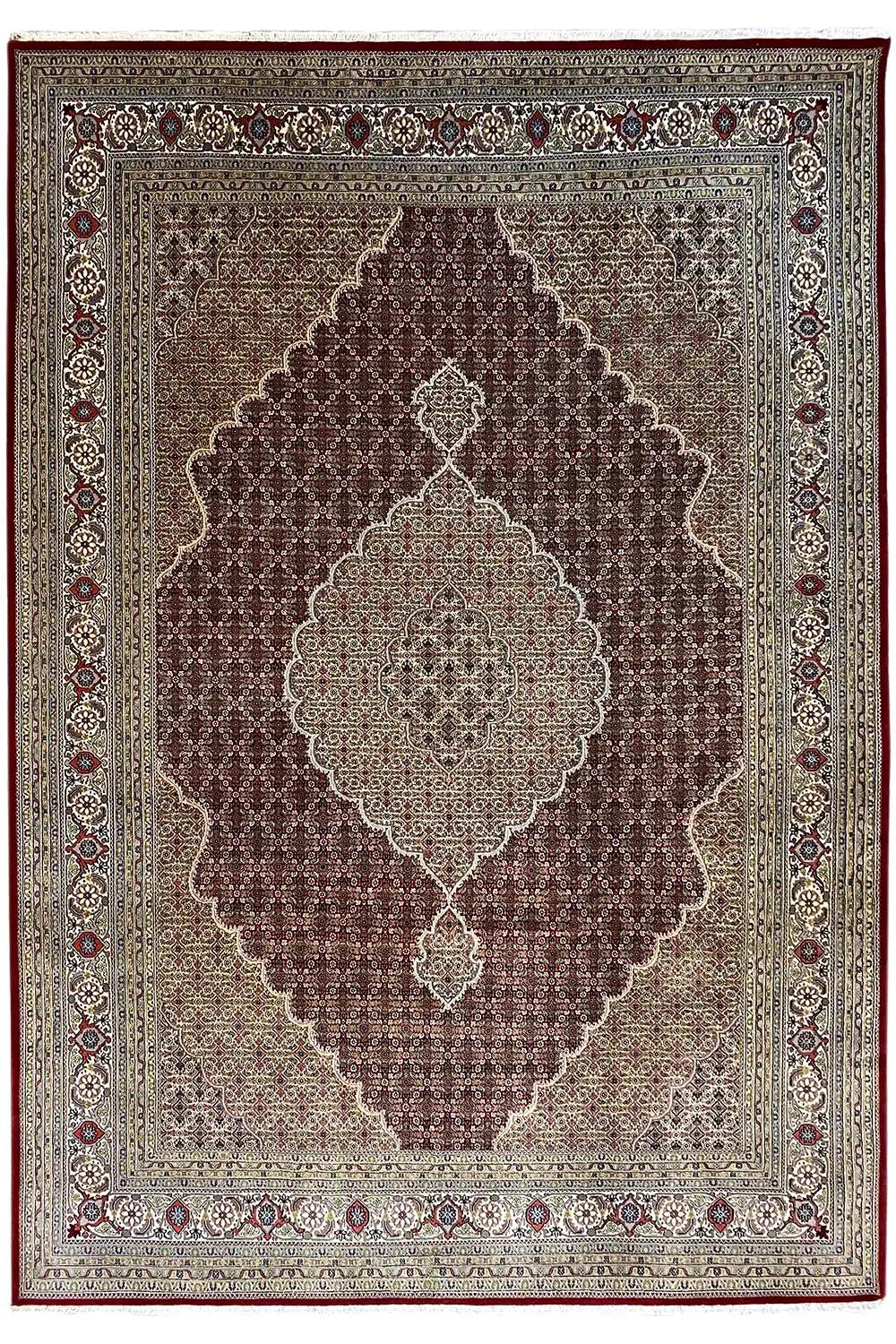 Indo Täbriz Teppich (351x255 cm) - German Carpet Shop