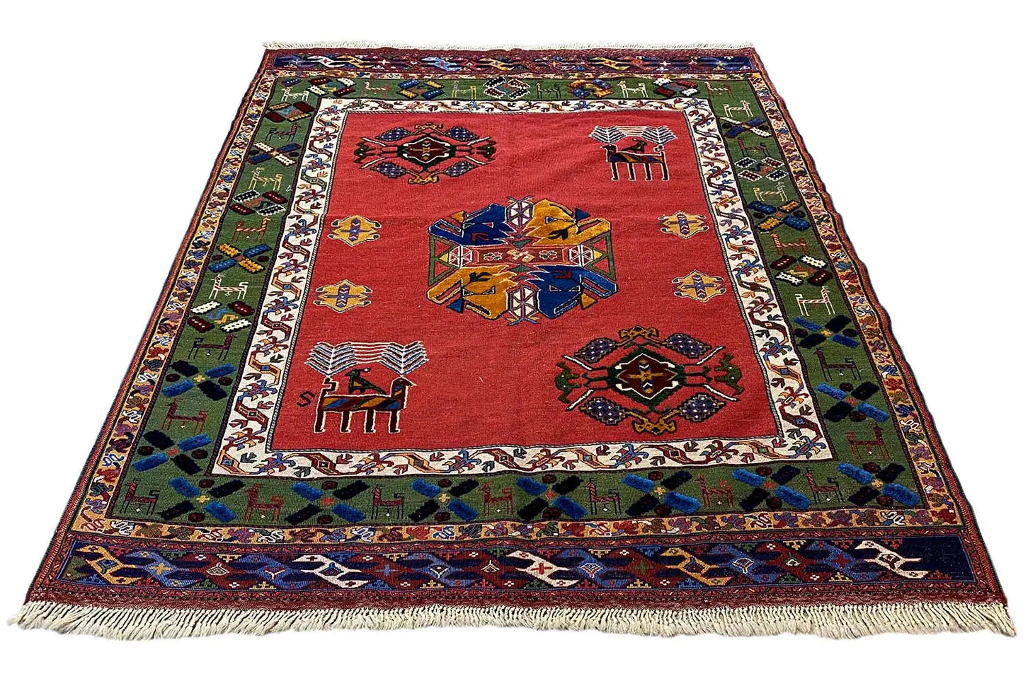 Soumakh (186x161cm) - German Carpet Shop