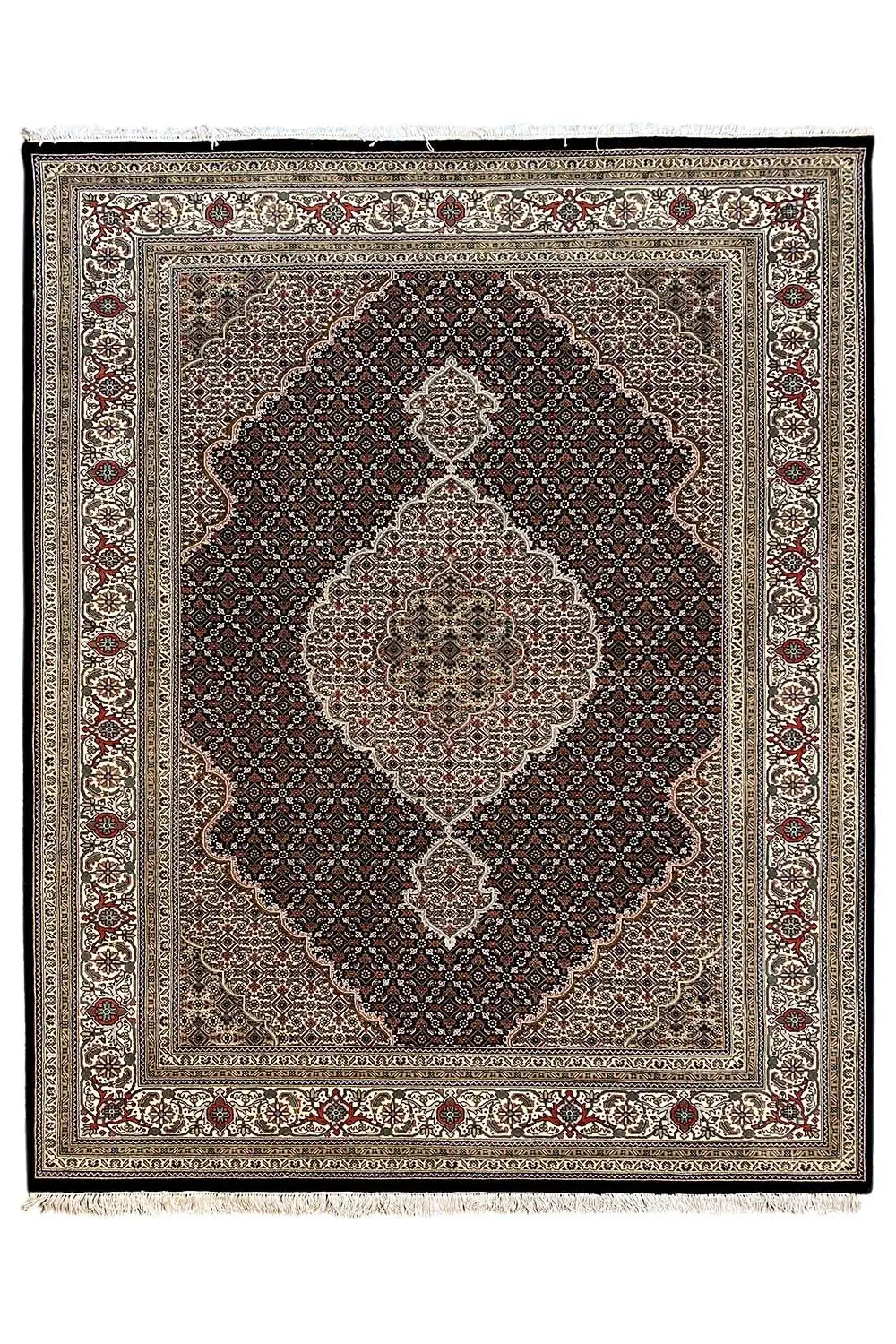 Indo Täbriz Teppich - (297x209cm) - German Carpet Shop