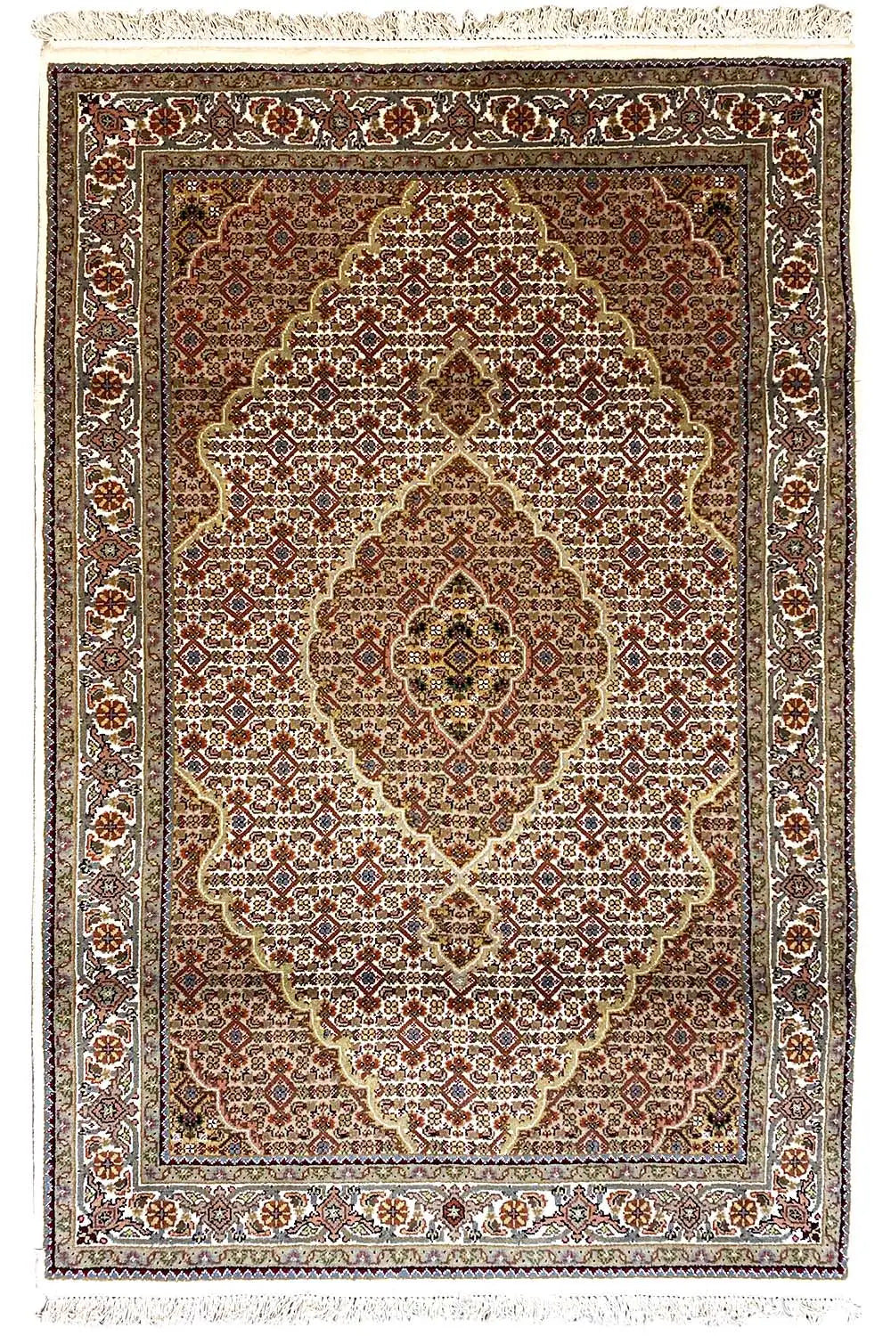 Indo Täbriz Teppich - (184x123cm) - German Carpet Shop