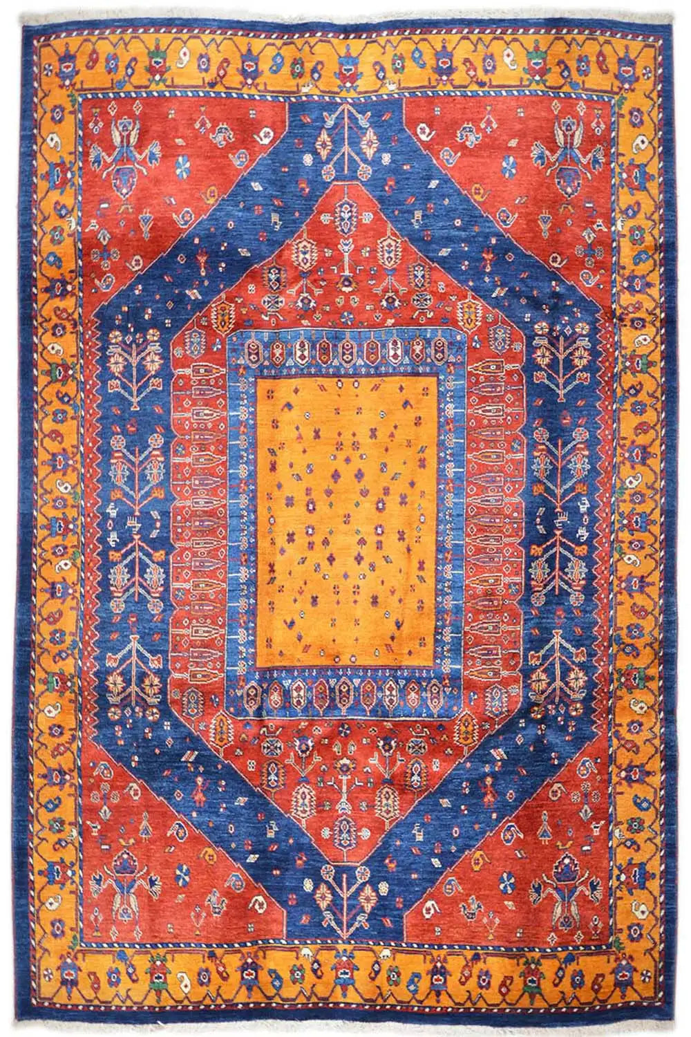Gabbeh - Lori (292x201 cm) - Premium Teppich from German Carpet Shop - Just €1800! Shop now at German Carpet Shop