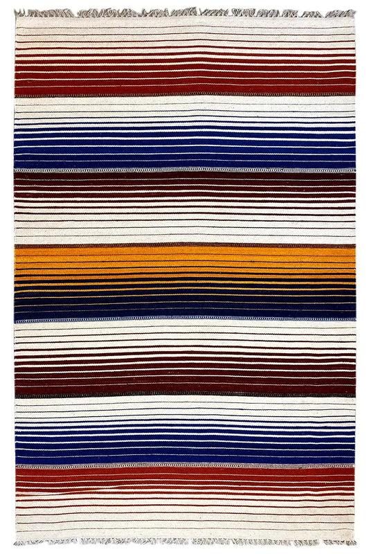 Moderne Kelim - Dhurrie - (213x138 cm) - German Carpet Shop