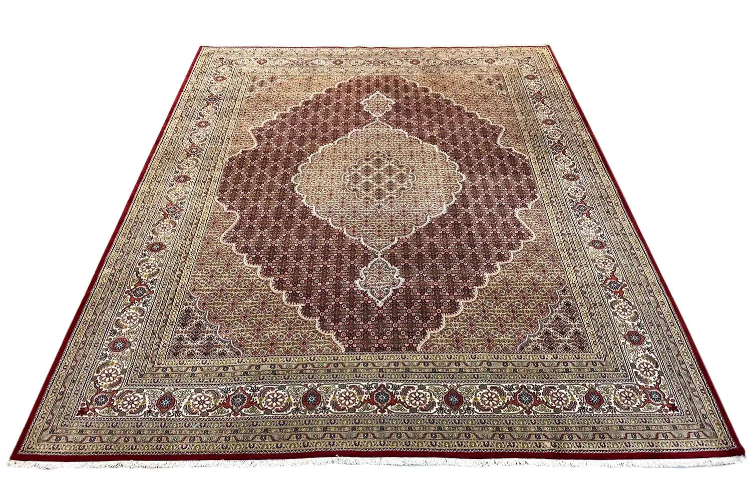 Indo Täbriz Teppich - (310x249cm) - German Carpet Shop