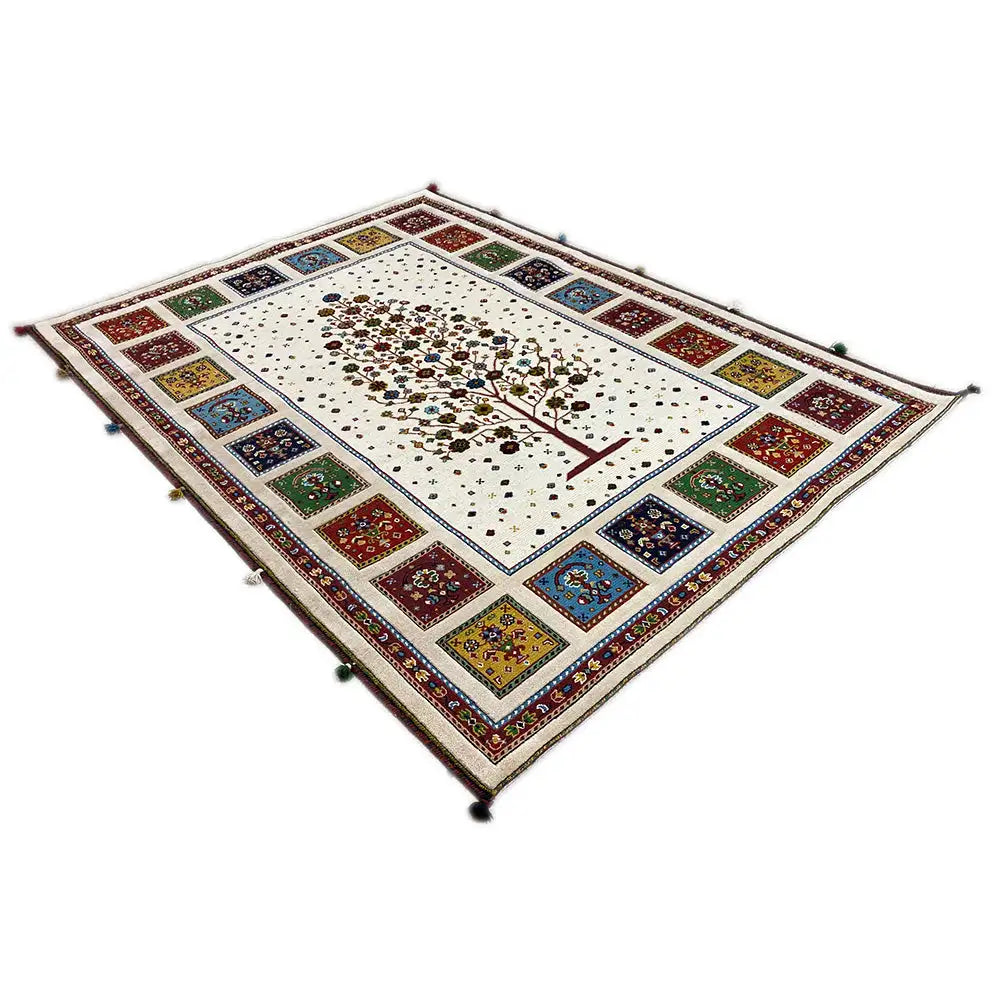 Soumakh Teppich - 91157 (193x143cm) - German Carpet Shop