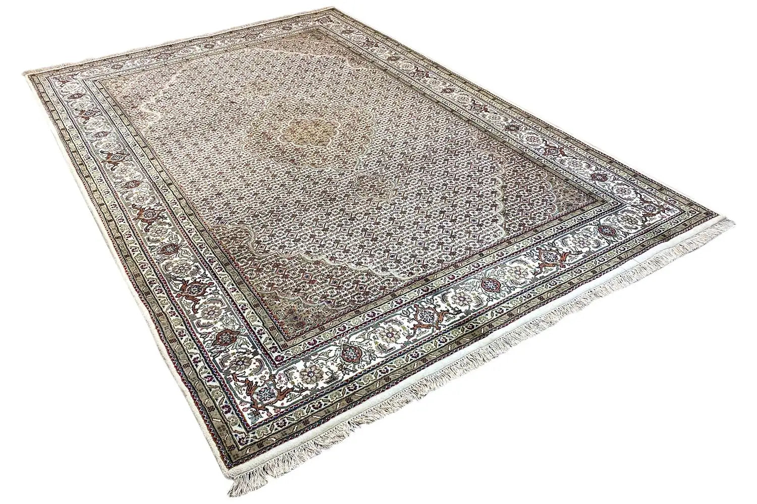 Indo Täbriz Teppich - (293x201cm) - German Carpet Shop