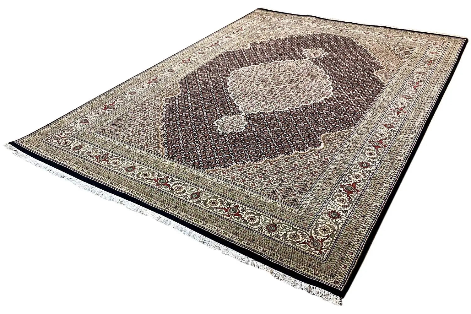 Indo Täbriz Teppich - (297x209cm) - German Carpet Shop