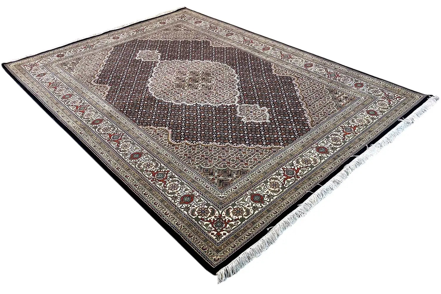 Indo Täbriz Teppich - (241x175cm) - German Carpet Shop
