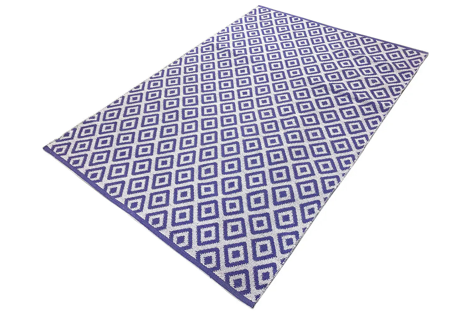 Moderner Kelim - Samak 04 Violet - German Carpet Shop