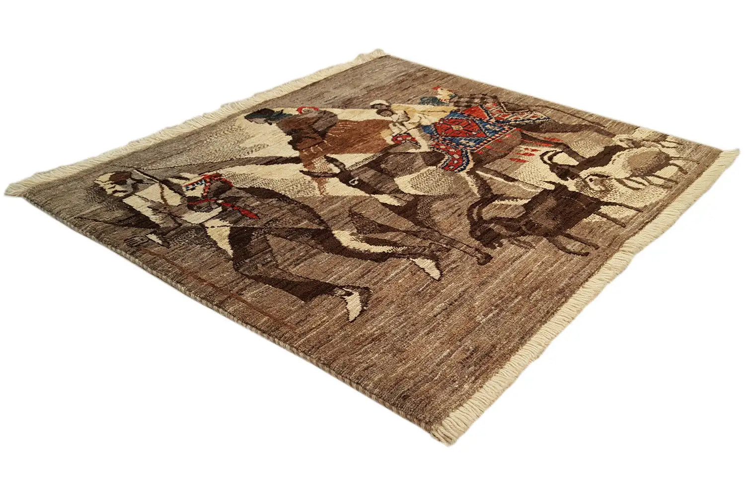 Qashqai Exklusiv 901601 - (78x77cm) - German Carpet Shop