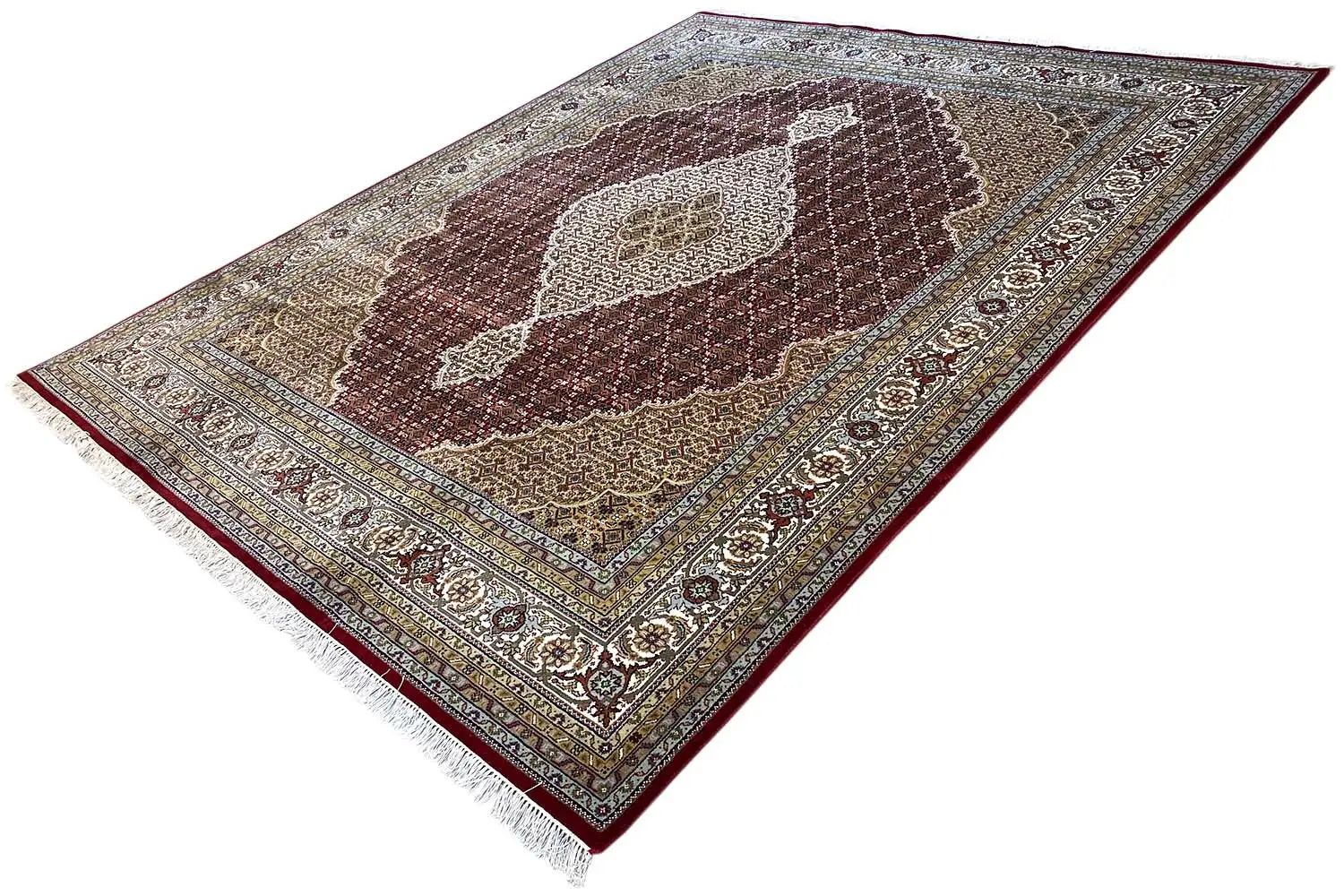 Indo Täbriz Teppich - (303x246cm) - German Carpet Shop