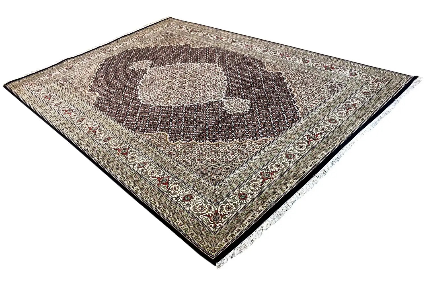 Indo Täbriz Teppich - (297x209cm) - German Carpet Shop