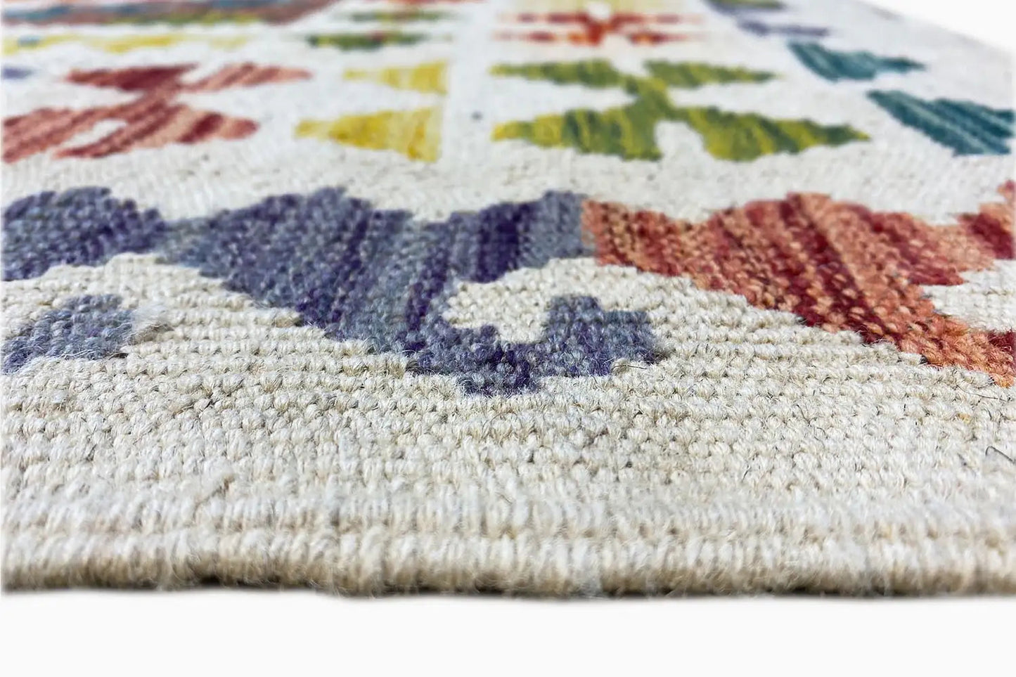 Kelim Afghan - (196x152cm) - German Carpet Shop