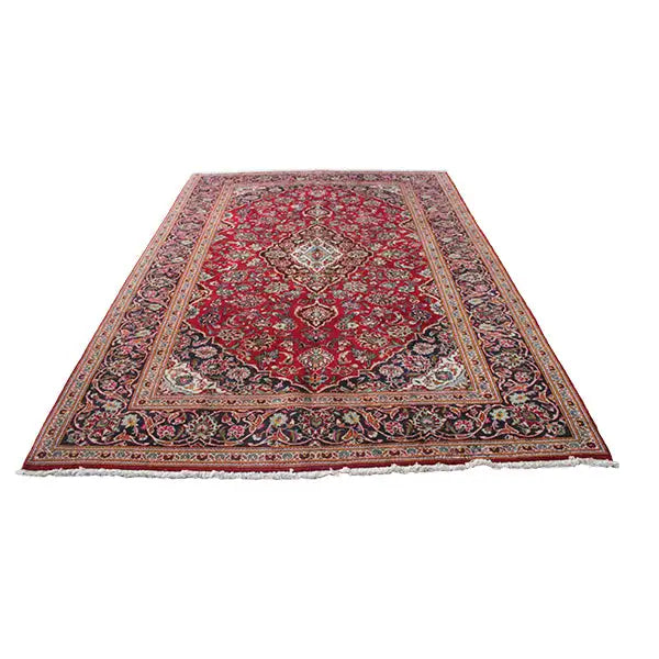 Keshan - Rot (307x201cm) - German Carpet Shop