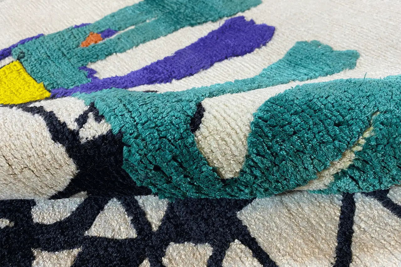 Designer Rug by Julia Stefan - Inchallah (172x242 cm) - German Carpet Shop