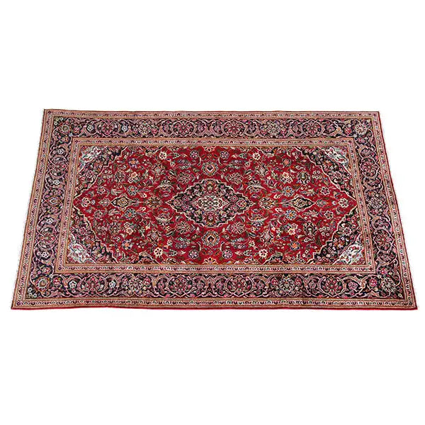 Keshan - Rot (319x221 cm) - German Carpet Shop