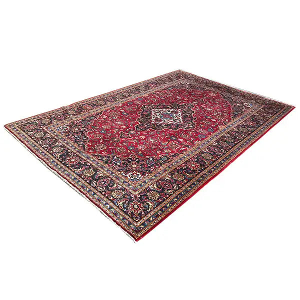 Keshan - Rot (297x201 cm) - German Carpet Shop