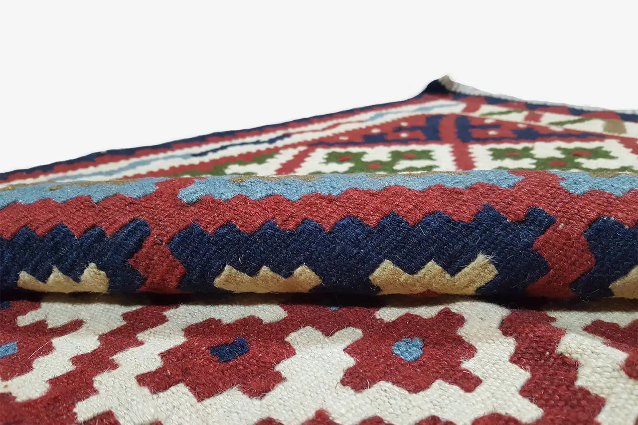 Kilim Qashqai - Multicolor 11PL 145x101 cm - German Carpet Shop