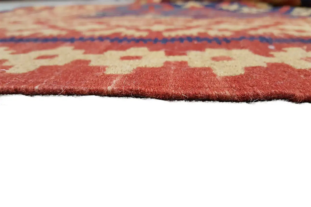 Kilim Qashqai - 301882 (185x123 cm) - Premium Kelim from German Carpet Shop - Just €199! Shop now at German Carpet Shop