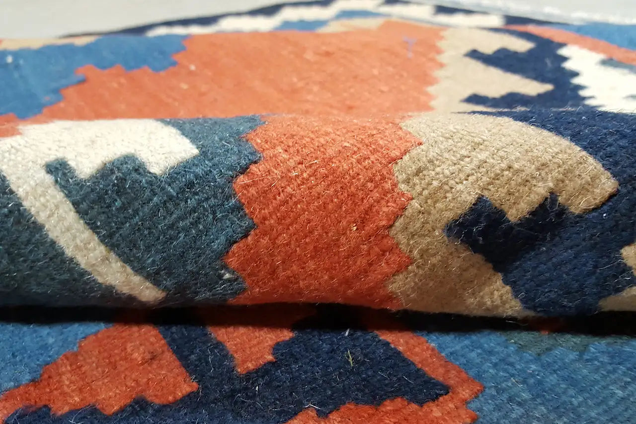 Kilim Qashqai  - 802425 (181x120 cm) - Premium Kelim from German Carpet Shop - Just €199! Shop now at German Carpet Shop