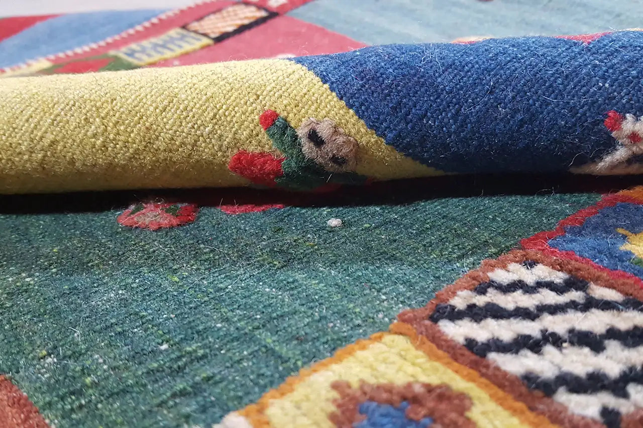 Kilim Qashqai - (274x101 cm) - Premium Kelim from German Carpet Shop - Just €449! Shop now at German Carpet Shop