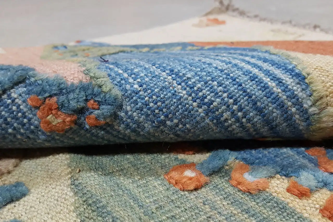 Kilim Qashqai  - 800608 (112x83 cm) - Premium Kelim from German Carpet Shop - Just €149! Shop now at German Carpet Shop