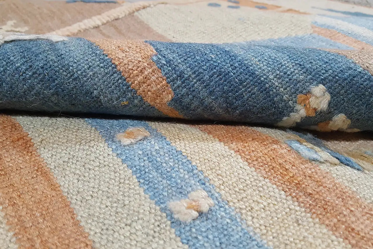 Kilim Qashqai - 804917 (190x153 cm) - Premium Kelim from German Carpet Shop - Just €429! Shop now at German Carpet Shop