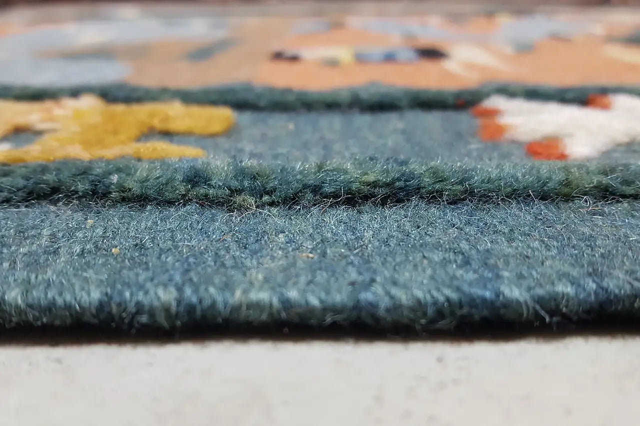 Kilim Qashqai - 804921 (108x107 cm) - Premium Kelim from German Carpet Shop - Just €149! Shop now at German Carpet Shop