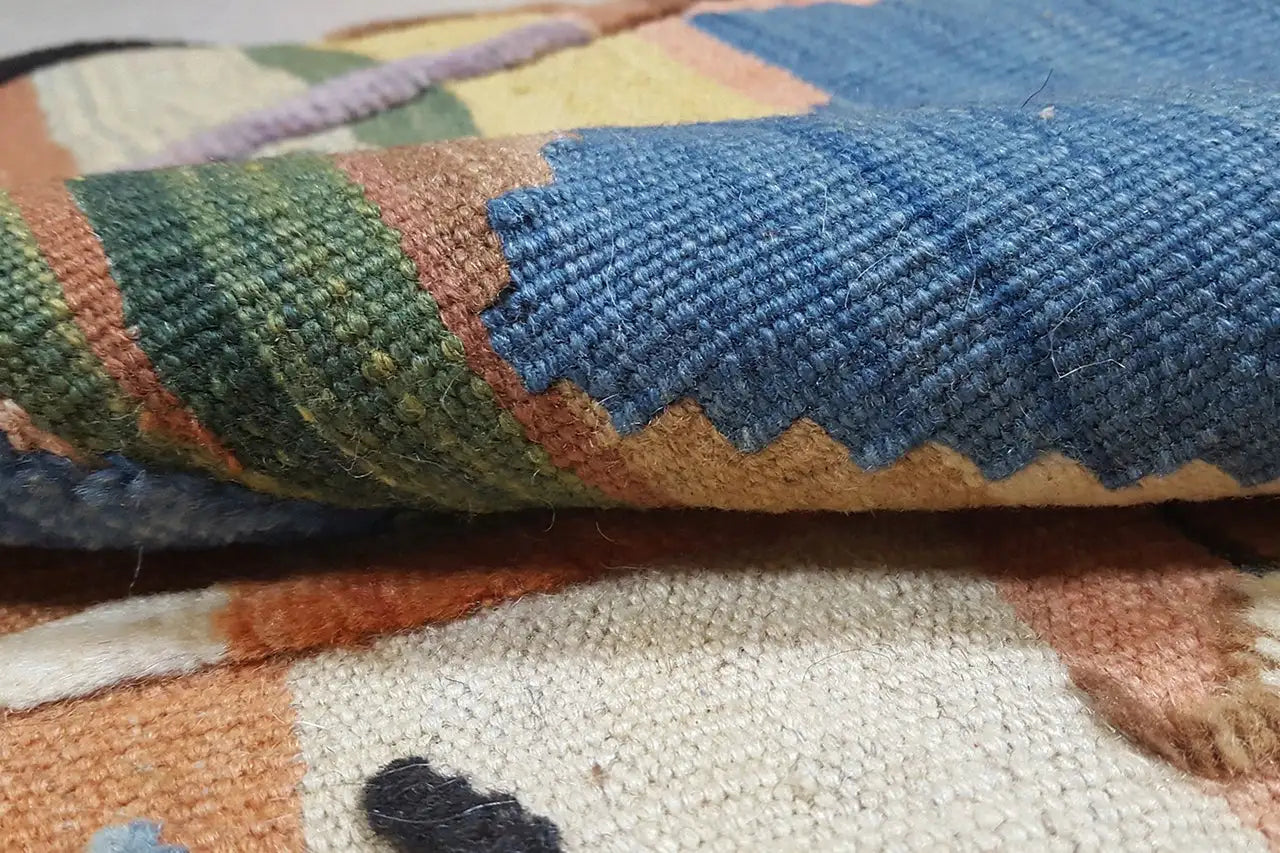 Kilim Qashqai - 804922 (180x88 cm) - Premium Kelim from German Carpet Shop - Just €235! Shop now at German Carpet Shop