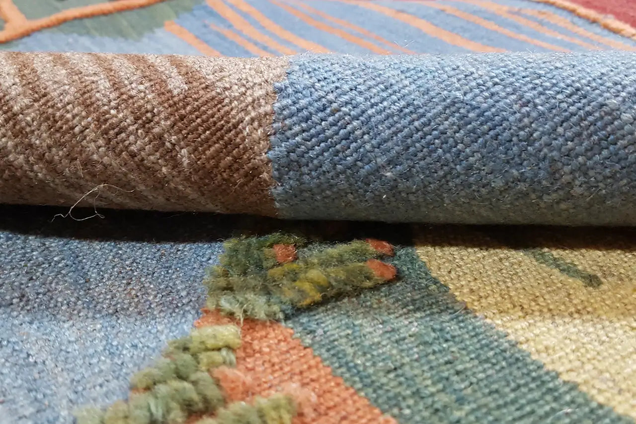 Kilim Qashqai - (201x146 cm) - Premium Kelim from German Carpet Shop - Just €429! Shop now at German Carpet Shop