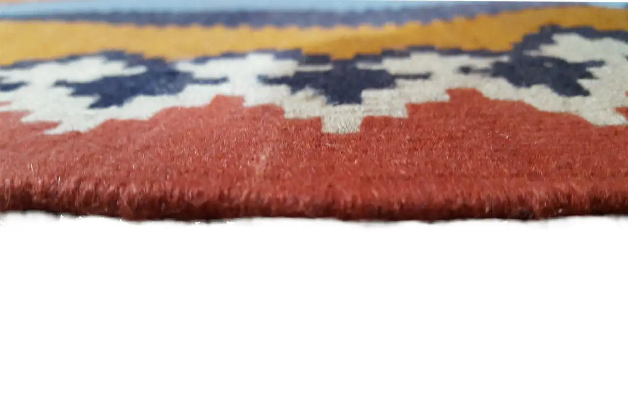 Kilim Qashqai - 802426 (238x160 cm) - Premium Kelim from German Carpet Shop - Just €359! Shop now at German Carpet Shop