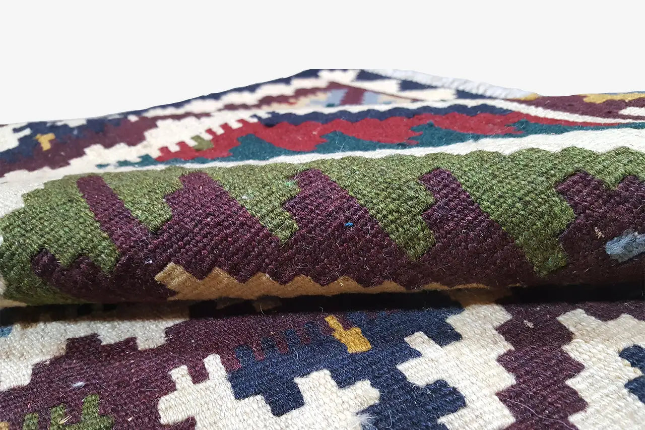 Kilim Qashqai - Multicolor 9500604 159x105 cm - German Carpet Shop