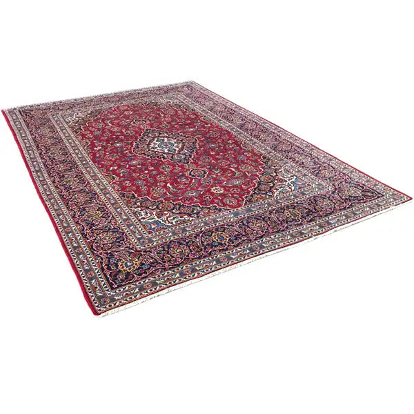 Keshan - Rot (308x205 cm) - German Carpet Shop