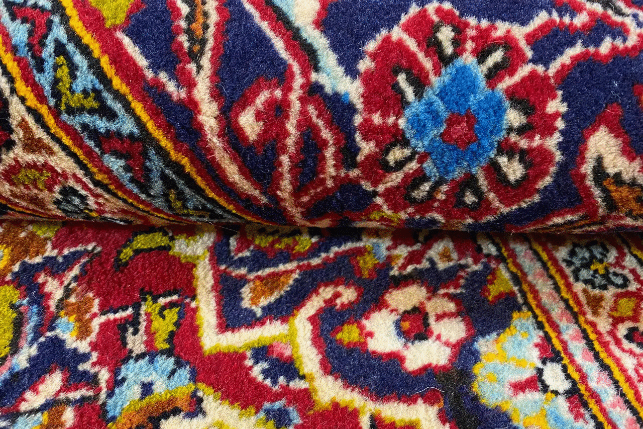 Keshan - Rot (301x195 cm) - German Carpet Shop