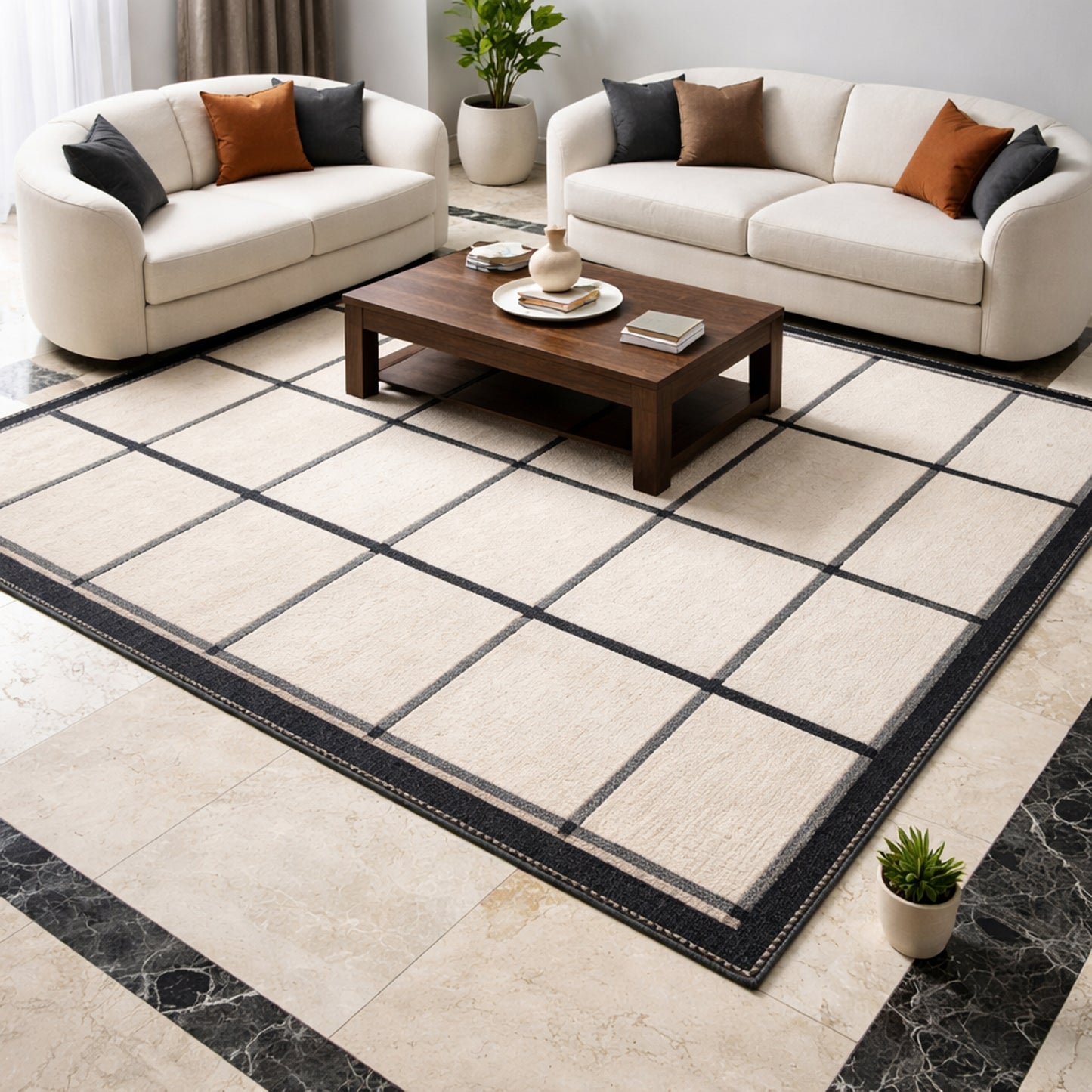 Berber Teppich 302x250cm