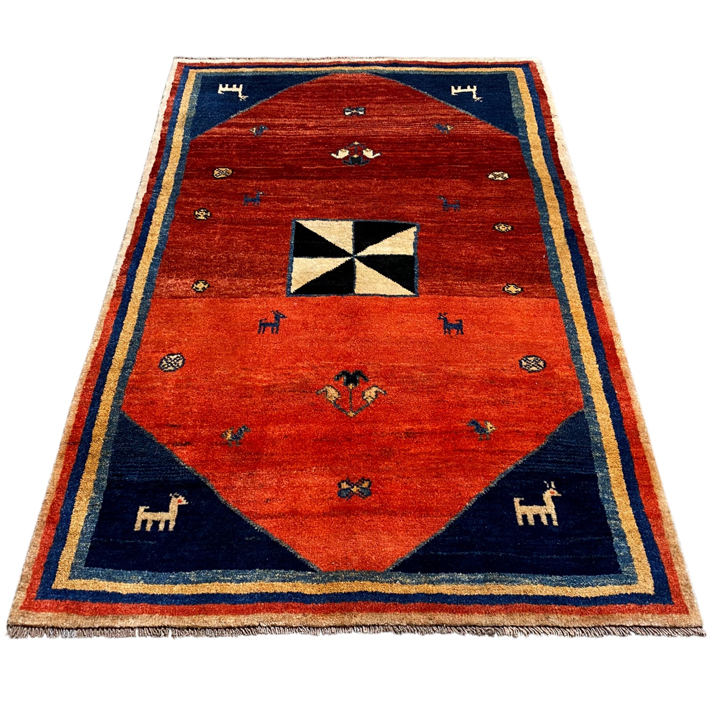 Gabbeh Teppich 188x116cm