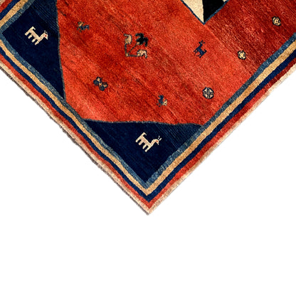 Gabbeh Teppich 188x116cm