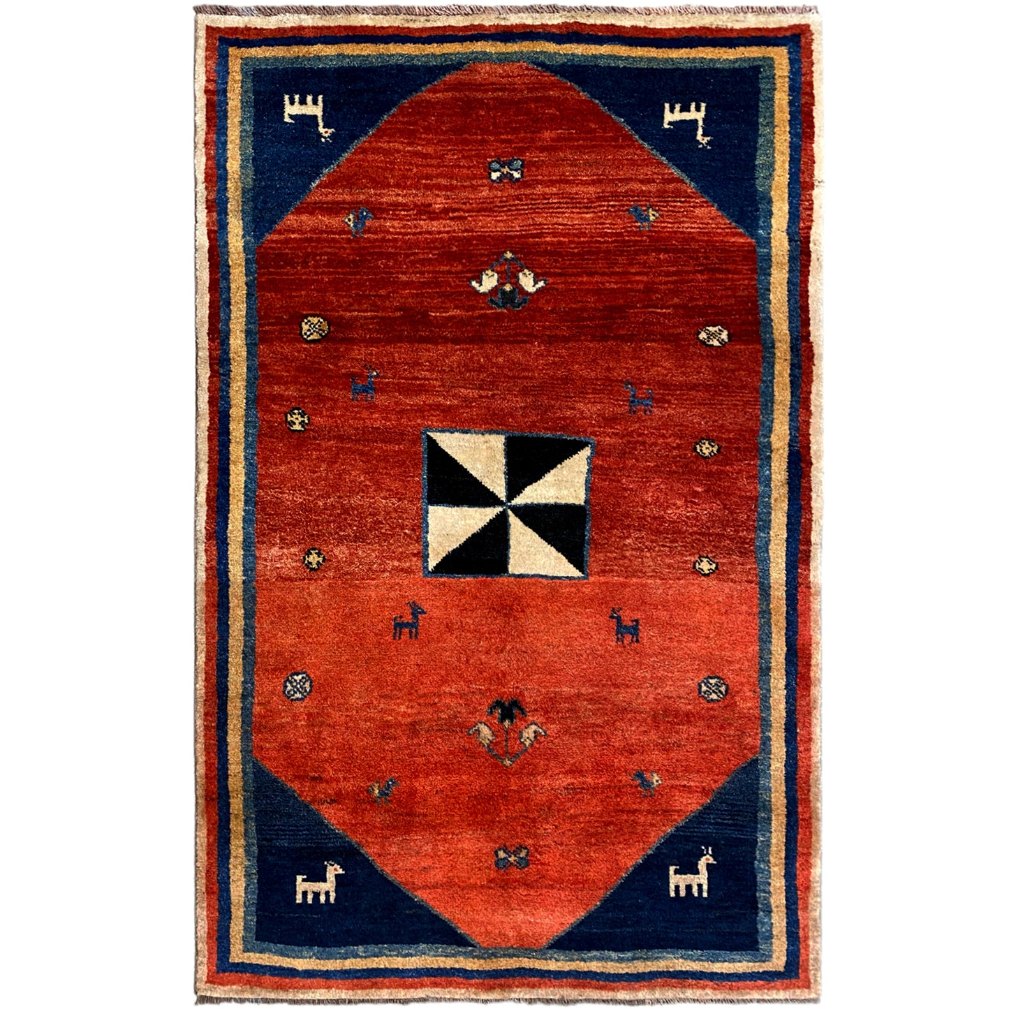 Gabbeh Teppich 188x116cm