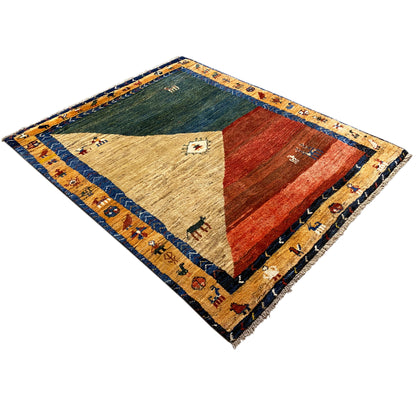 Gabbeh Teppich 175x142cm