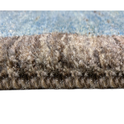 Gabbeh Exklusiver Teppich Grau 300x195 cm - German Carpet Shop
