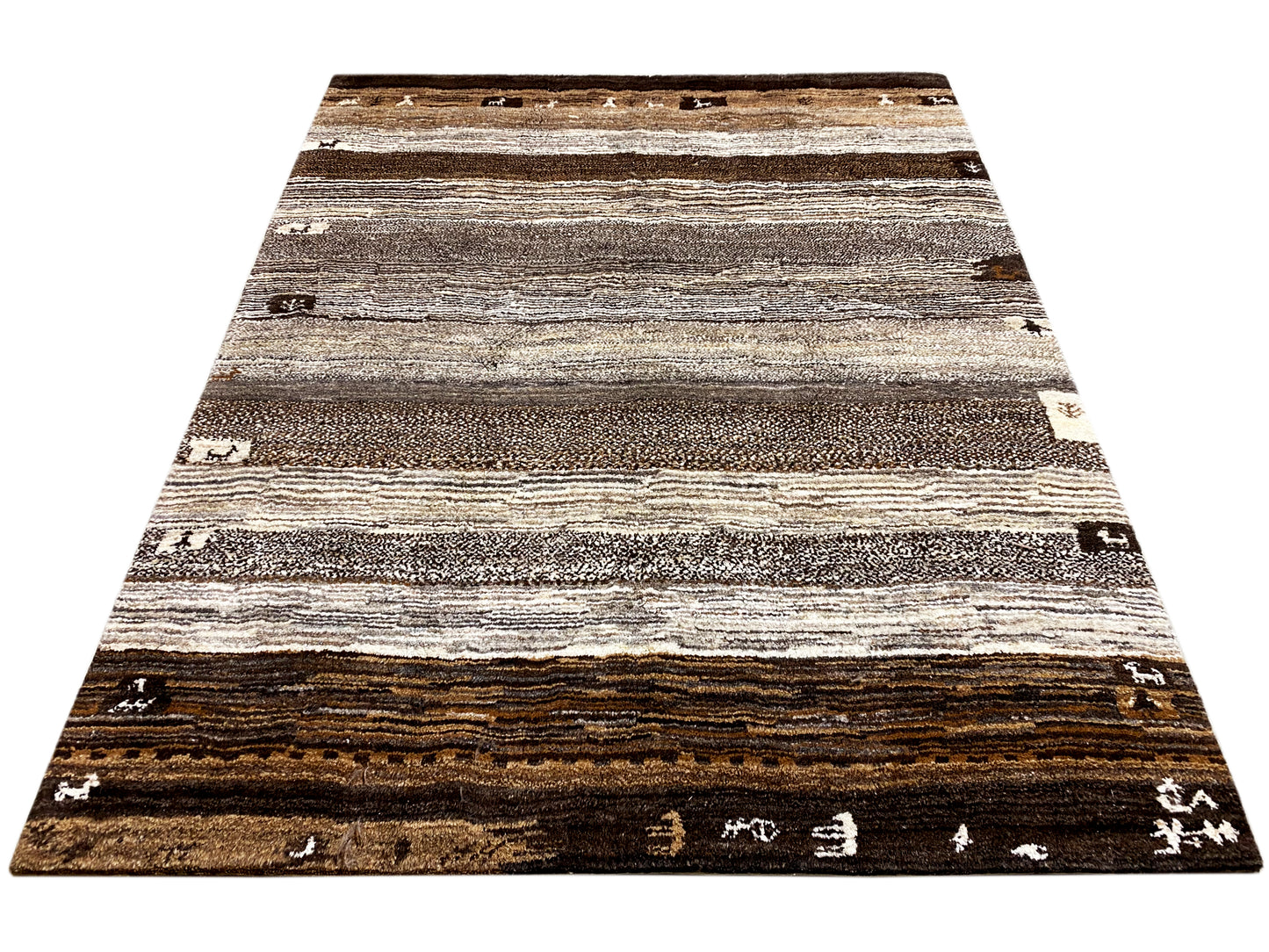 Gabbeh Teppich 195x153 cm