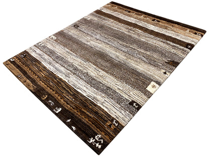 Gabbeh Teppich 195x153 cm