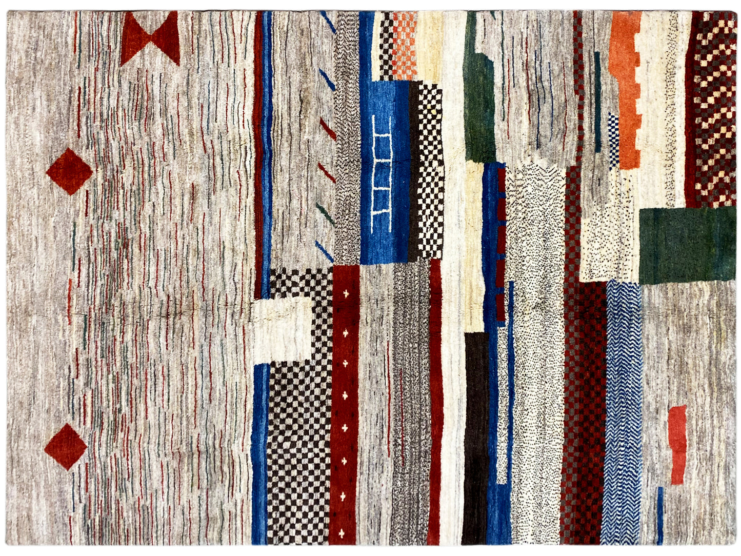 Gabbeh Teppich 290x201 cm