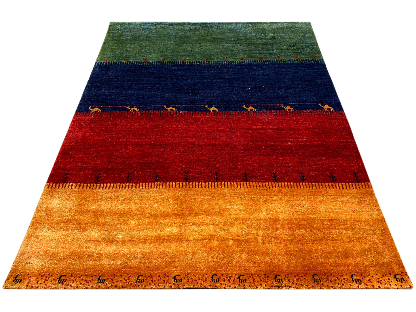 Gabbeh Teppich 196x153cm